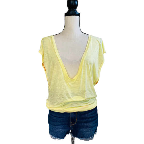 Blue Life Tops - Blue Life Sleeveless V Neck PB Tee